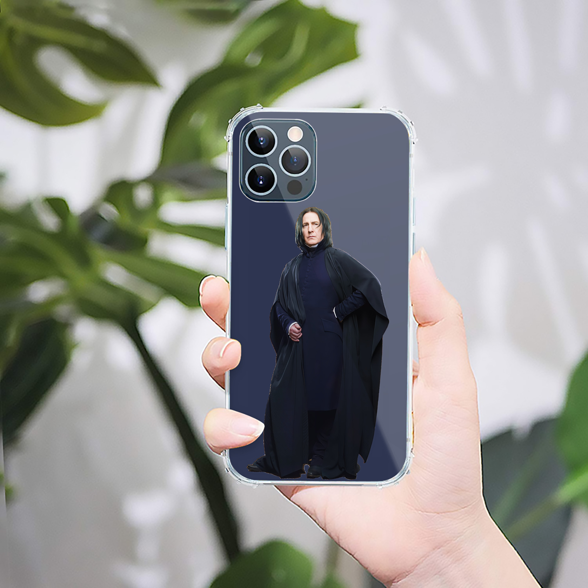 （画像用） Harry Potter ハリー・ポッターシリーズ 【iPhone 12シリーズ対応】透明スマホケース（クリアソフトケース）